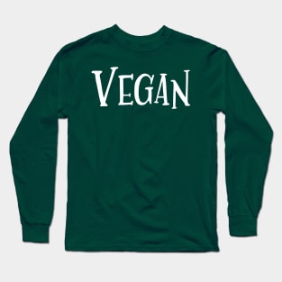 Vegan Long Sleeve T-Shirt